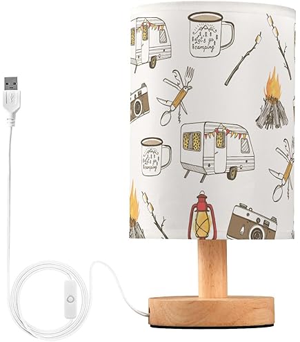 Dalzium Bedroom Lamp Camp Bonfire Lantern Camera Camper Van
